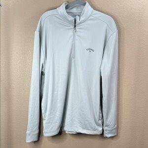 Callaway Silver Quarter-Zip Pullover